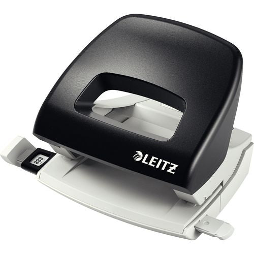 Leitz 2-gaats perforator 5038 8cm 16vel zwart