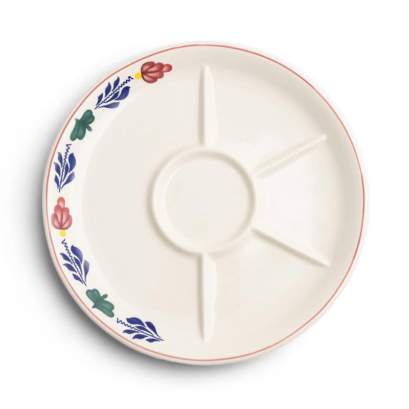 Cargue la imagen en el visor de la galería, Boerenbont fondueborden ã˜27cm doos a 6 stuks
