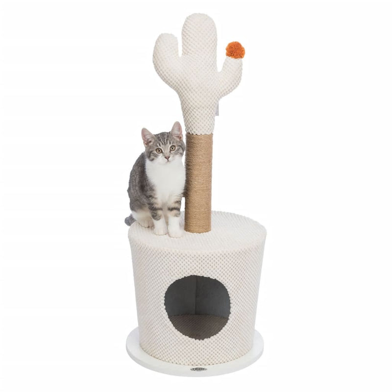 Load image into Gallery viewer, TRIXIE TRIXIE Kattenkrabpaal met cactus 36x84 cm crèmekleurig
