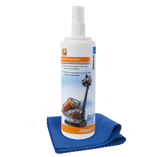 Scanpart stofzuiger reiniger 250ml en doek