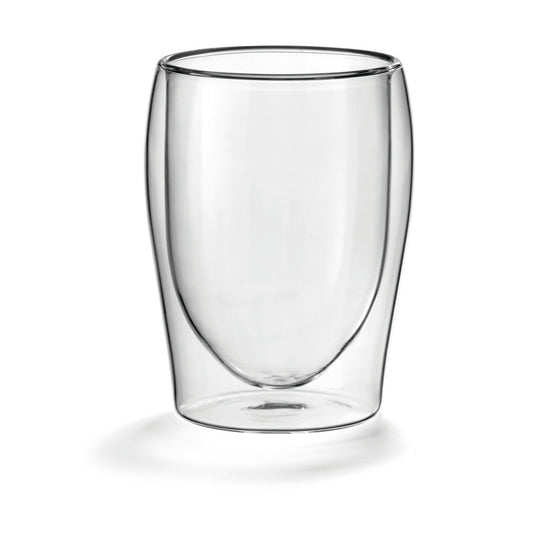Scanpart dubbelwandige koffieglazen 300 ml - cappuccino - koffieglasglas dubbelwandig - 2 stuks