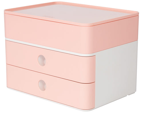 Han ha-1100-86 smart-box plus allison 2 lades en box flamingo roze
