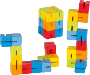 Goki kubus puzzel. 14,5 cm. 4+
