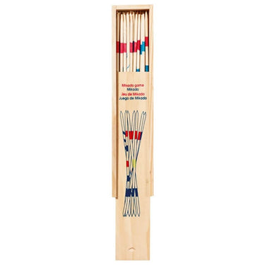 Goki mikado spel in houten kistje, klein. 18