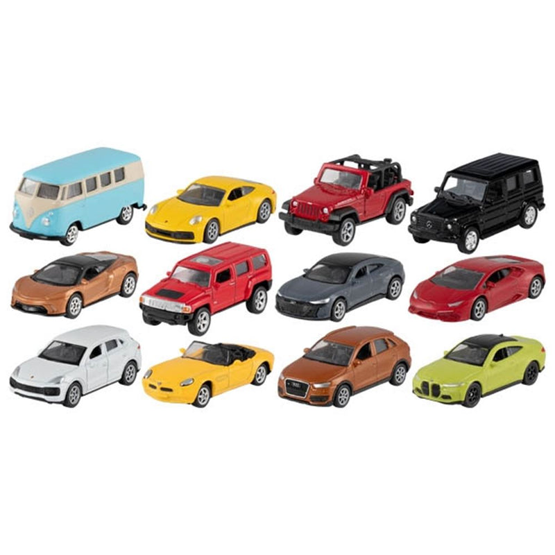 Laden Sie das Bild in Galerie -Viewer, Voertuigassortiment, gegoten, schaal 1:6
