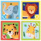 Schuifpuzzels afrikaanse dieren, plastic