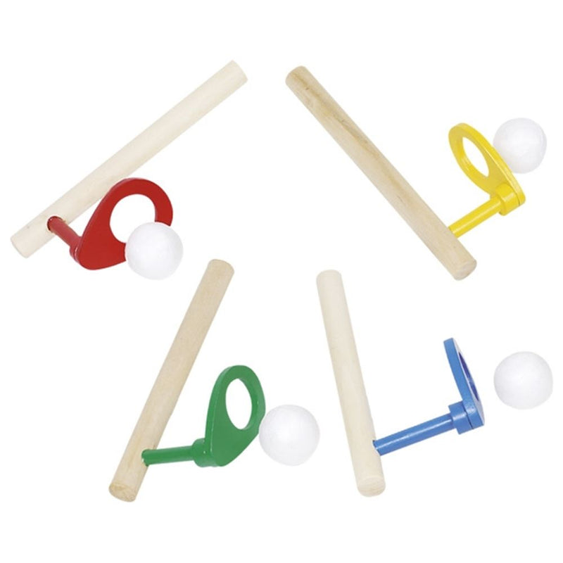 Afbeelding laden in galerijviewer, Goki zwevend balspel. 15 cm. 4 kleuren. 4+
