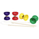 Diabolo met 2 houten stokken en touwtje | 4 stuks