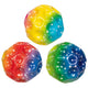 Superhoge stuiterbal regenboog. 6,5 cm.