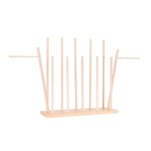 Displaystandaard. 12 delig. 40x14 cm.