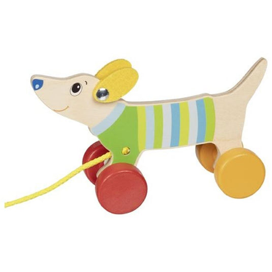 Goki trekfiguur hond. 16,5x5,8x9,6 cm. 1+