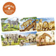 Goki minipuzzel afrikaanse dieren. 16,5x12x0,