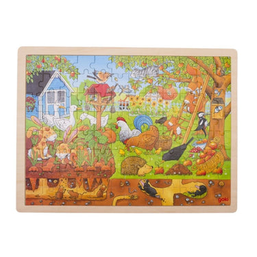Goki puzzel, onze tuin - boven en ondergronds
