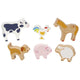 Goki houten boerderijdieren country live. 6 d