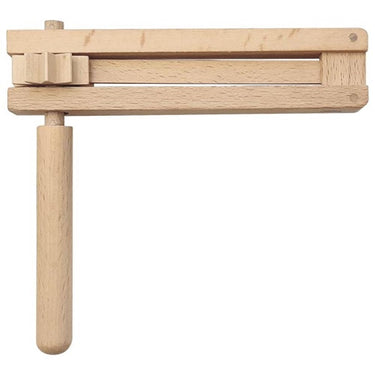 Goki houten ratelgeluidmaker. 15x14x1 cm. 14+