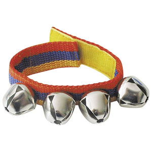 Goki polsband met 4 bellen