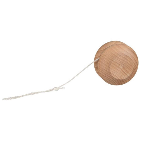 Houten jojo, blank hout. 5 cm. 4+
