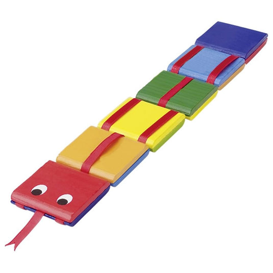 Goki magische ratelslang, jacobsladder 32 cm.