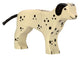 Holztiger dalmatiër. 11,5 cm.