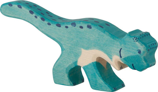 Holztiger pachycephalosaurus. 15 cm.