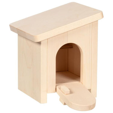 Holztiger kleine stal, gemonteerd. 16x15