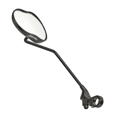 Ergotec spiegel m-99lv rechter montage 122 x 78-66 mm - zwart