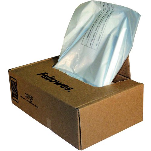 Opvangzak papierversnipperaar fellowes 3605801121 50 stuks