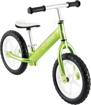 Cruzee ultralite balance bike 12″ green