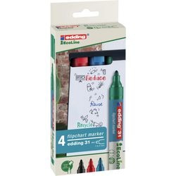 Flipchartmarker edding 31 1,5-3mm assorti