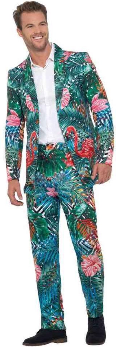Smiffys tropisch flamingo hawaii - man