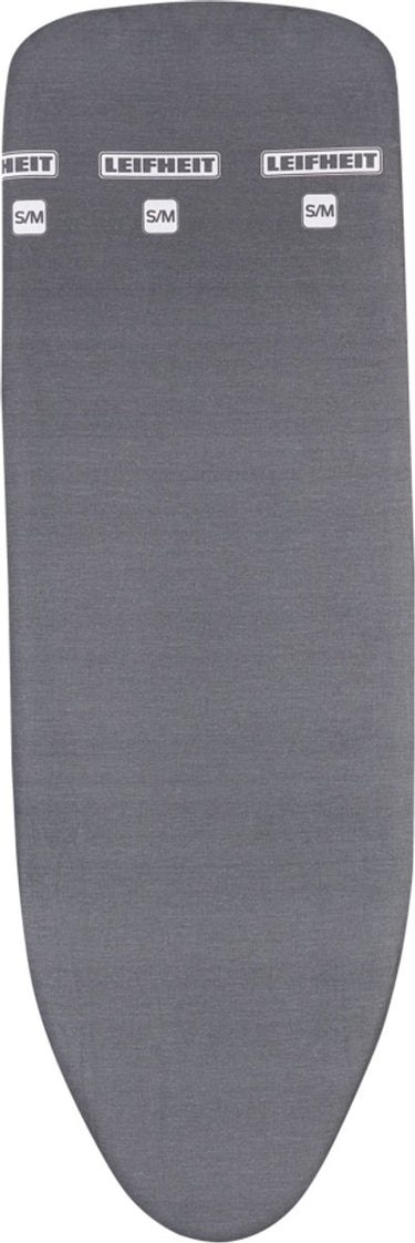 Leifheit strijkplankovertrek - cotton classic - s m - zwart