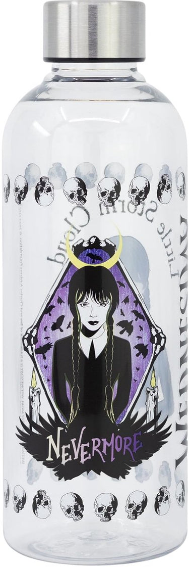 Stor wednesday - wednesday addams hydro waterfles (pp) - 850ml