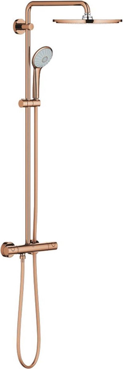 Grohe euphoria xxl 310 douchesysteem (1000 cosmo m) - warm sunset (brons)