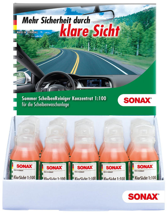 Sonax vensterreiniger klarsicht 1:100 clarity 25ml