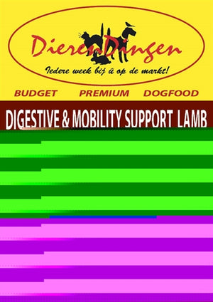 Budget premium dogfood digestive mobility support lamb