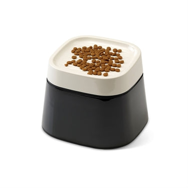 Savic ergo cube voerbak creme zwart
