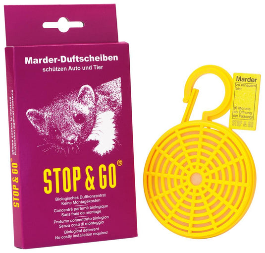Stop go marterafweer-concentraat marder-duftscheiben antimarder-scented beads concentrate