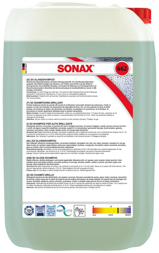 Sonax autoshampoo glanzshampoo sx shiny shampoo 25 ltr.