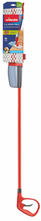 Vileda spray clean - dweil met tank - rood