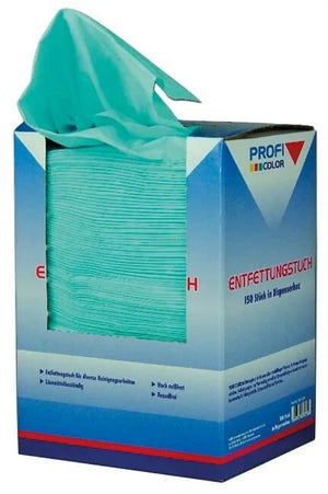 Profi color ontvettingsdoek degreasing cloth in dispenser carton