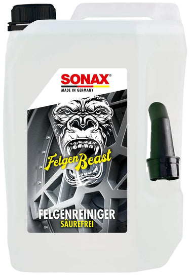 Sonax felgenreiniger felgenbeast rim cleaners. felgenbeast 5l
