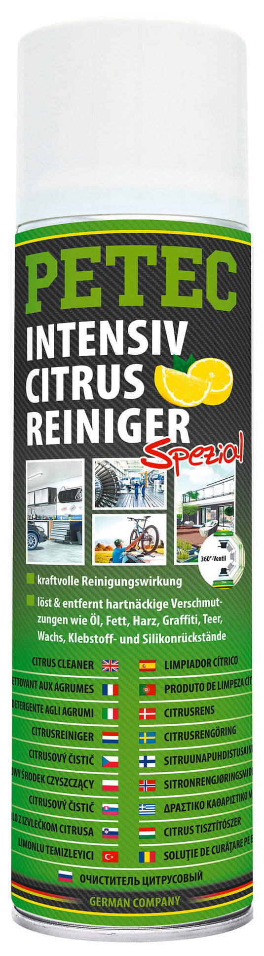 Petec speciale reiniger intensiv citrus reiniger intensive citrus cleaner