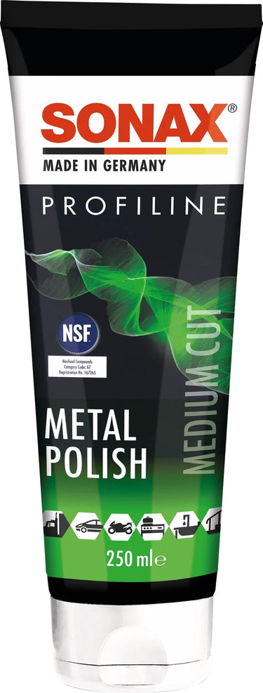 Sonax polierpaste metalpolish metal polish 250 ml profiline