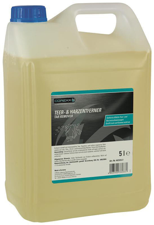 Corexx teerremover teer- und harzentferner tar and resin remover. 5l