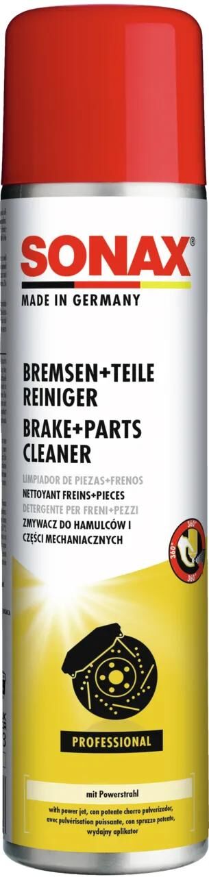 Sonax bremsenreiniger brakes+parts cleaner 400 ml aerosol can