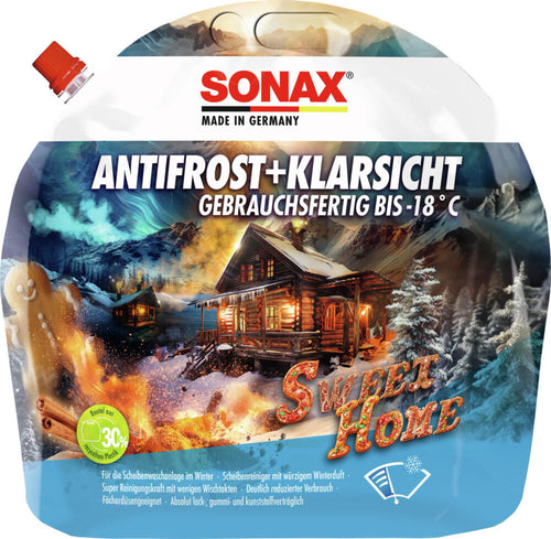 Sonax antivriesbescherming voorruit anti-vries clearsight . antif.clear 3 l -18c sweet home