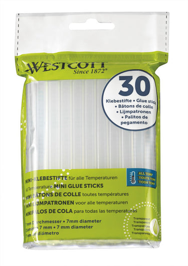 Westcott ac-e16837 lijmpatronen in zak 30 stuks