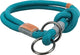 Trixie halsband hond be nordic halfslip petrol lichtgrijs