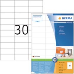 Etiketten herma