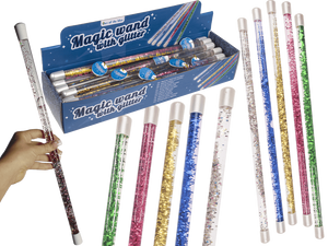 Dsp magische toverstok. 6 kleuren. 46 cm